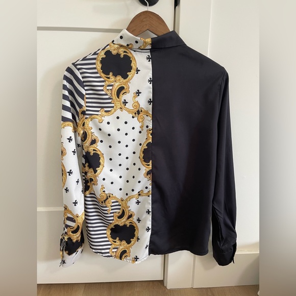 *NEW* PRINTED BLOUSE - Picture 2 of 2